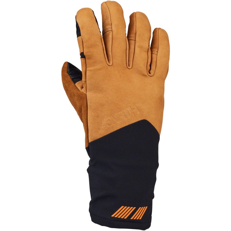 45NRTH 2024 Sturmfist 5 LTR Leather Gloves – Tan/Black X-Small Tan/Black Unisex