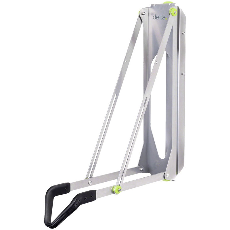 Delta Pivot Wall Mounted Bike Storage Rack – 1-Bike, Gray