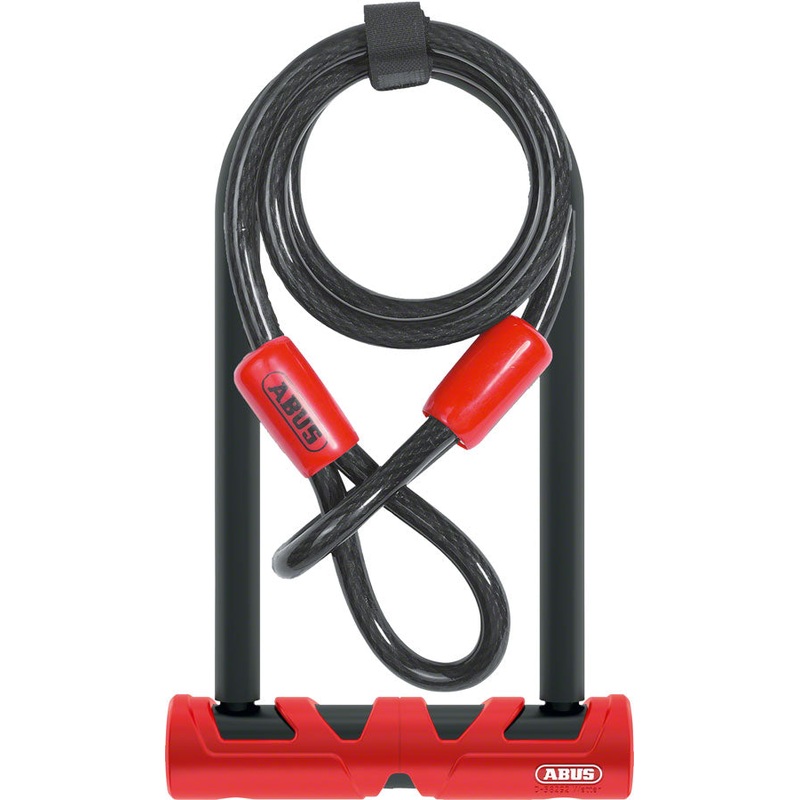 Abus Ultimate ComboPack – 420STD 9″ U-lock, 10mm/120cm Cable, USH Bracket