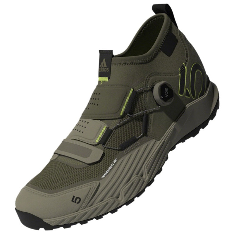 Five Ten Trailcross Pro Mountain Clipless Shoes – Men’s, Green/Black/Green 9 Green/Black/Green Men