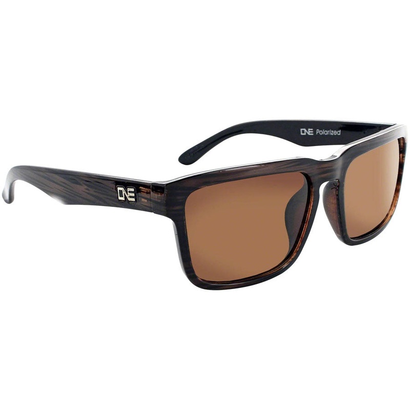 ONE Mashup Polarized Sunglasses Matte Driftwood Grey Unisex One Size