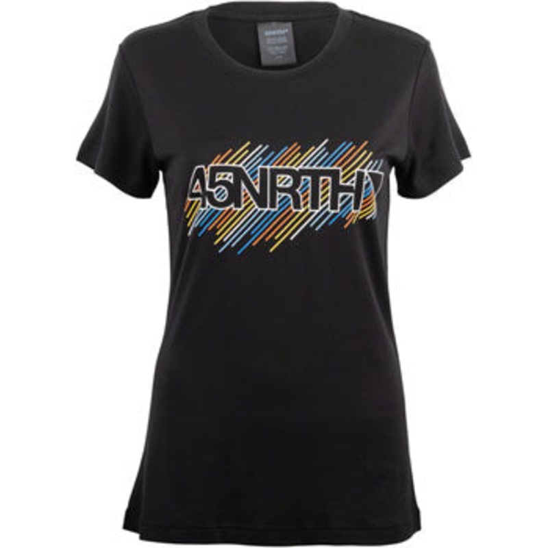 45NRTH Women’s Diffuser Wool T-shirt SM Women Black/Multi